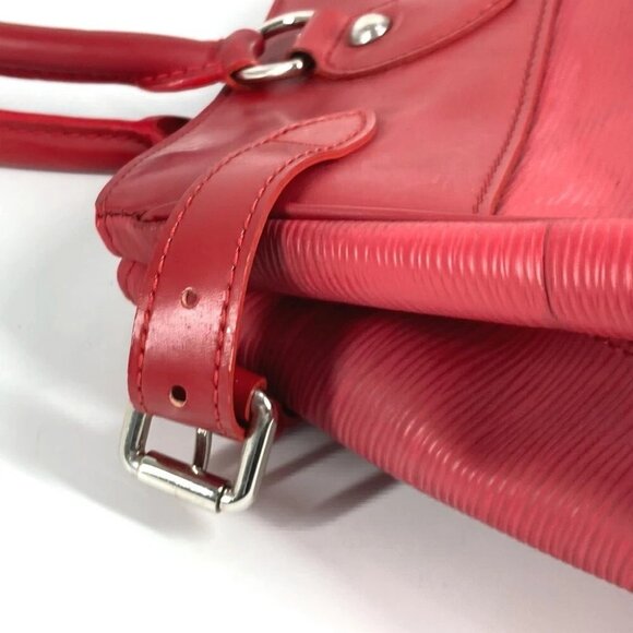 LOUIS VUITTON M5926E Epi Passy PM Tote Bag Shoulder Bag Hand Bag Epi Leather Red - Picture 8 of 16